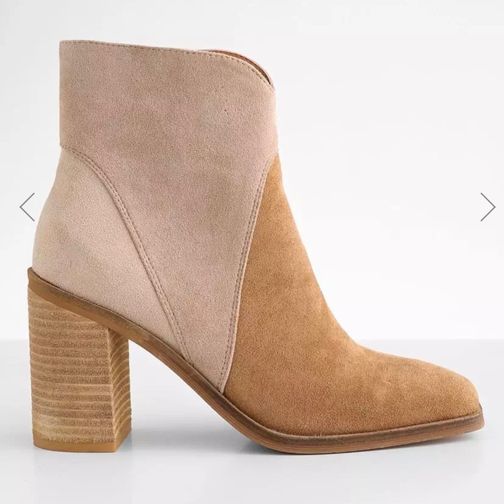 Beast Fashion Bailey Ankle Boot 8.5 - Taupe